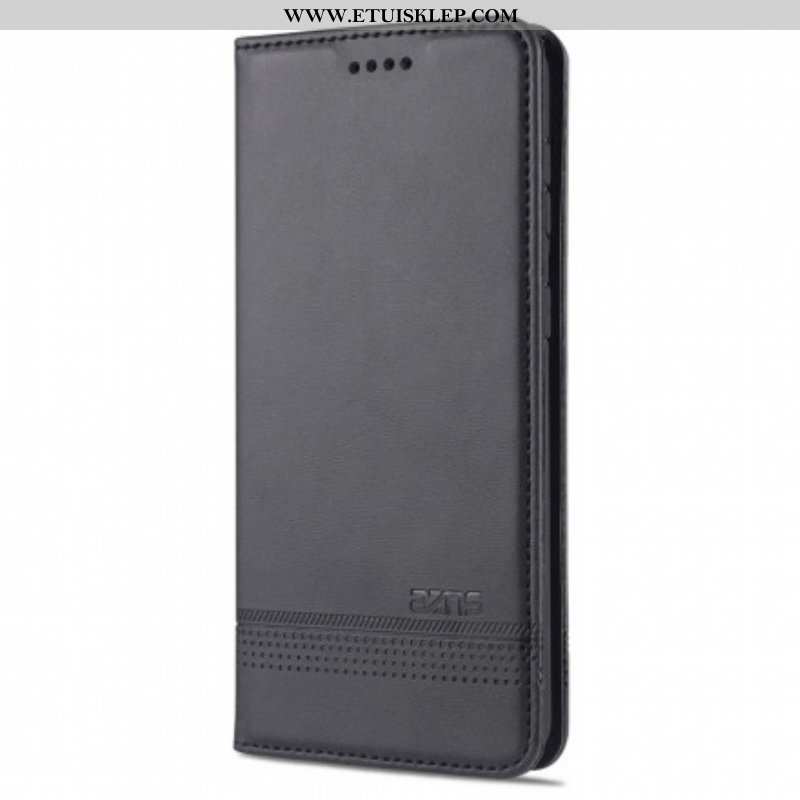 Etui Na Telefon do Samsung Galaxy S21 Ultra 5G Etui Folio Stylizacja Skóry Azns